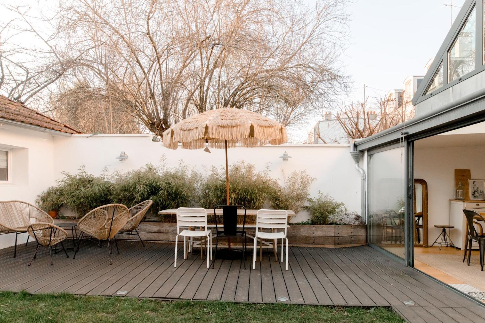 Chambres dans maison familiale avec jardin et studio au sein du Triangle d'Or de Rueil Malmaison, aux portes de Paris et la Défense Exterior foto